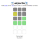 Image for article titled There's A Wordle For Airport Codes Now